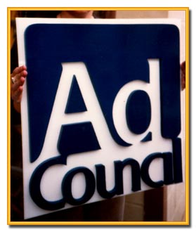 Ad Council Cut Sinta Sign