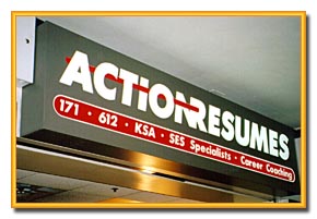 Action Resume Sign